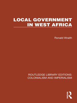 cover image of Local Government in West Africa